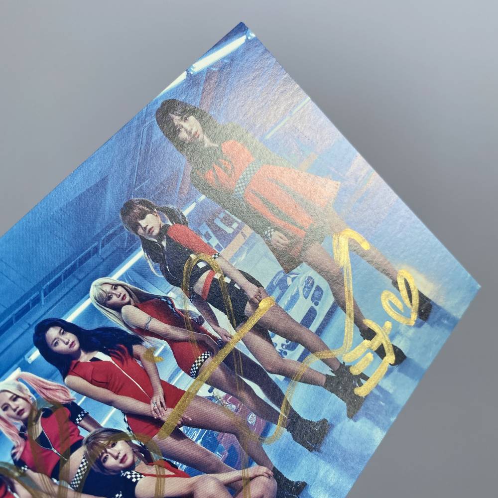AOA MINA SIGNED 4TH JAPANESE SINGLE '愛をちょうだい - GIVE ME THE
